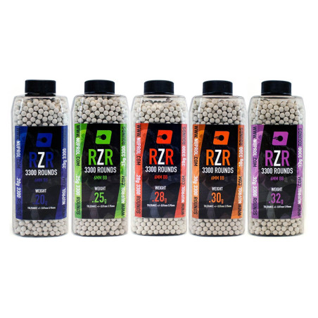 Billes RZR BIO en bouteille 3300 bbs 0.20