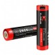 Batterie rechargeable prise micro USB pour lampe AR10/FX10/RS11/ST15/XT11/XT2C
