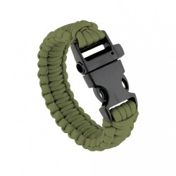 Bracelet de survie en paracorde avec sifflet - TOE