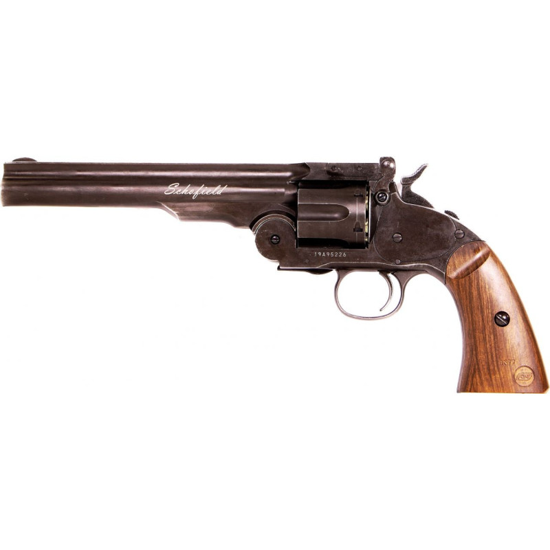 Pistolet Revolver Schofield 6 Pouce Co2 Full Metal 19303