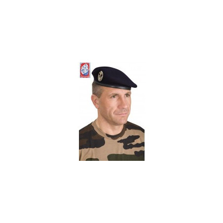 Beret commando bleu marine