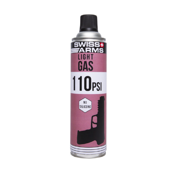 Bouteille de gaz Swiss arms "Scar" Heavy (150 PSI) Lubrifié 760 ml