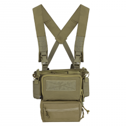 Mini CHEST Rig Swiss arms Coyote