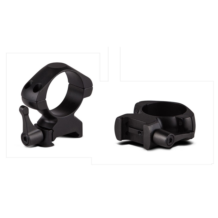 Anneaux de montage acier 30mm - HAUT - quick release -KONUS