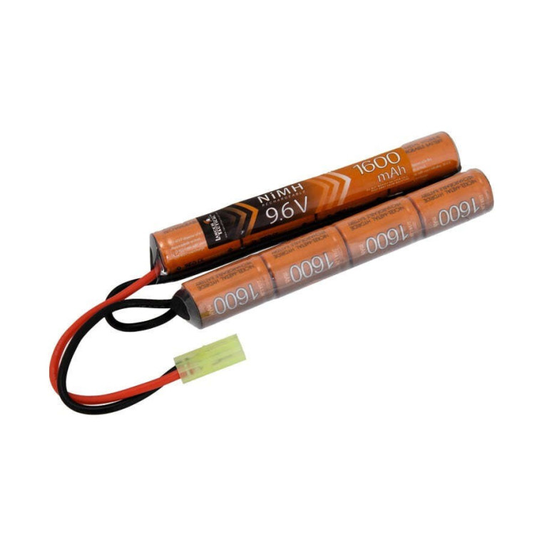 BATTERIE NIMH 9,6V 1600MAH NUNCHUCK LANCER TACTICAL