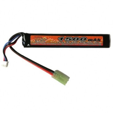 BATTERIE VB-POWER LIPO 7.4V 15C 1500mAh 1 stick