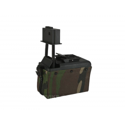 Ammobox A&K woodland 1500 bbs pour M249