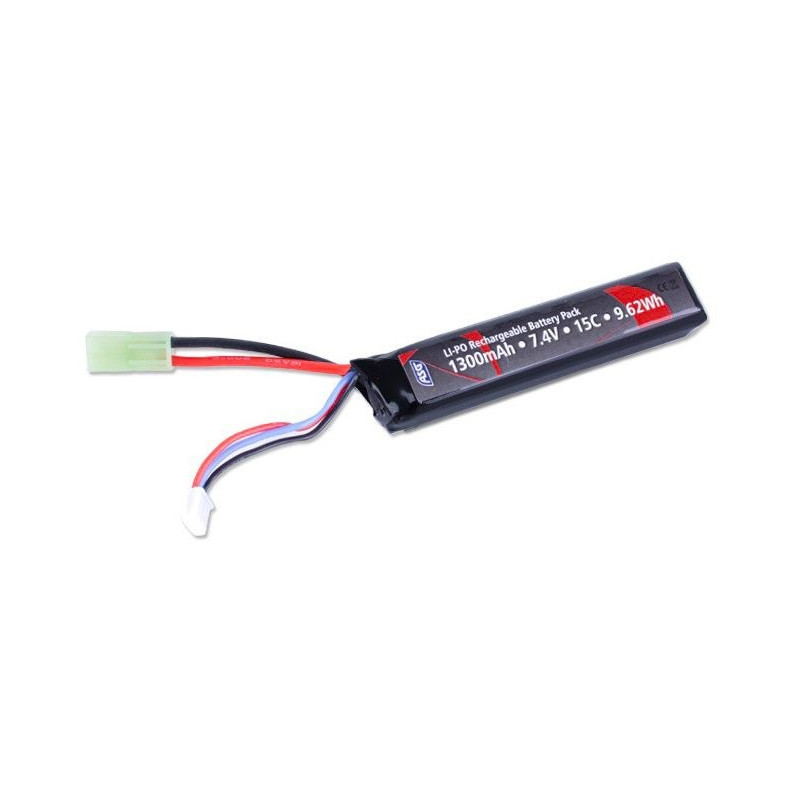 Batterie LIPO 7.4 ASG 1300Mah