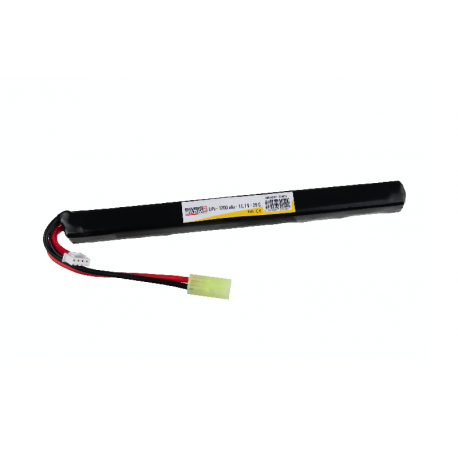 Batterie stick Swiss arms LIPo 11.1V 1200mAh Mini Tamyia 25C /C