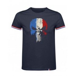 Tee-Shirt Punisher Tricolore Taille S