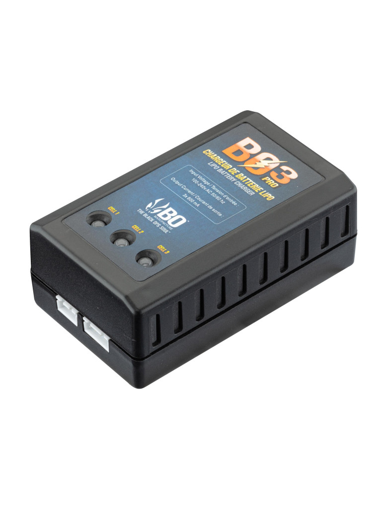 Chargeur de batterie BO3 LiPo 7,4V et 11,1V