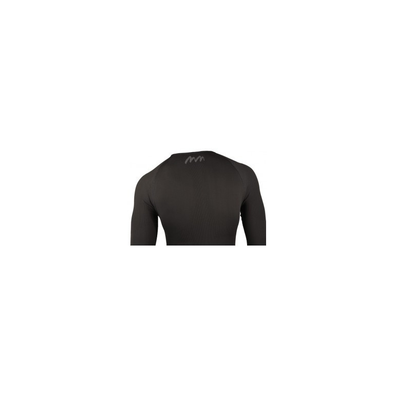 TEE-SHIRT TECHNICAL M.LONGUES COL ROND NOIR - Taille S