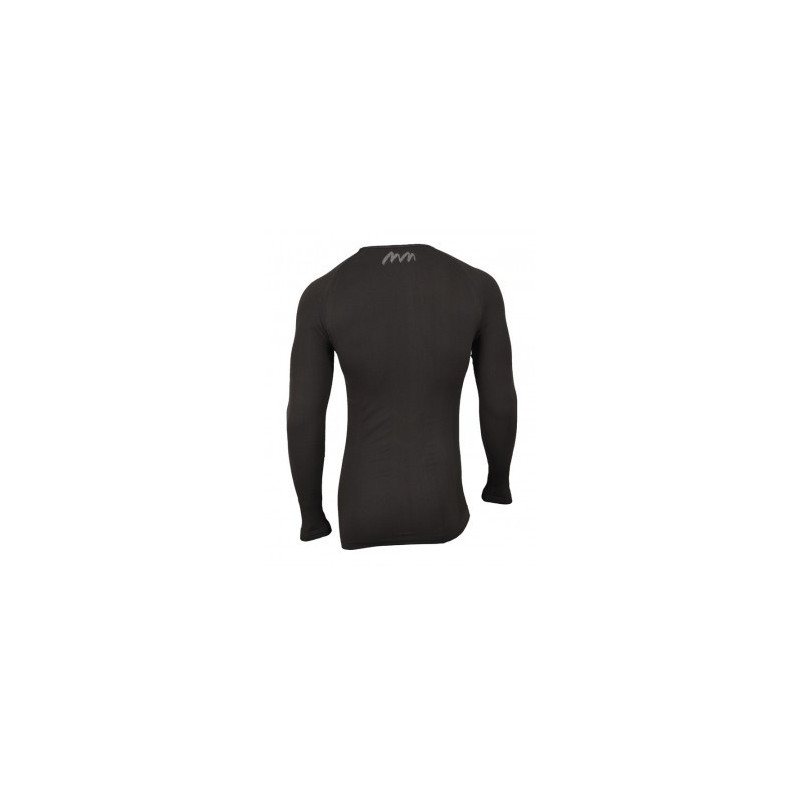 TEE-SHIRT TECHNICAL M.LONGUES COL ROND NOIR - Taille S