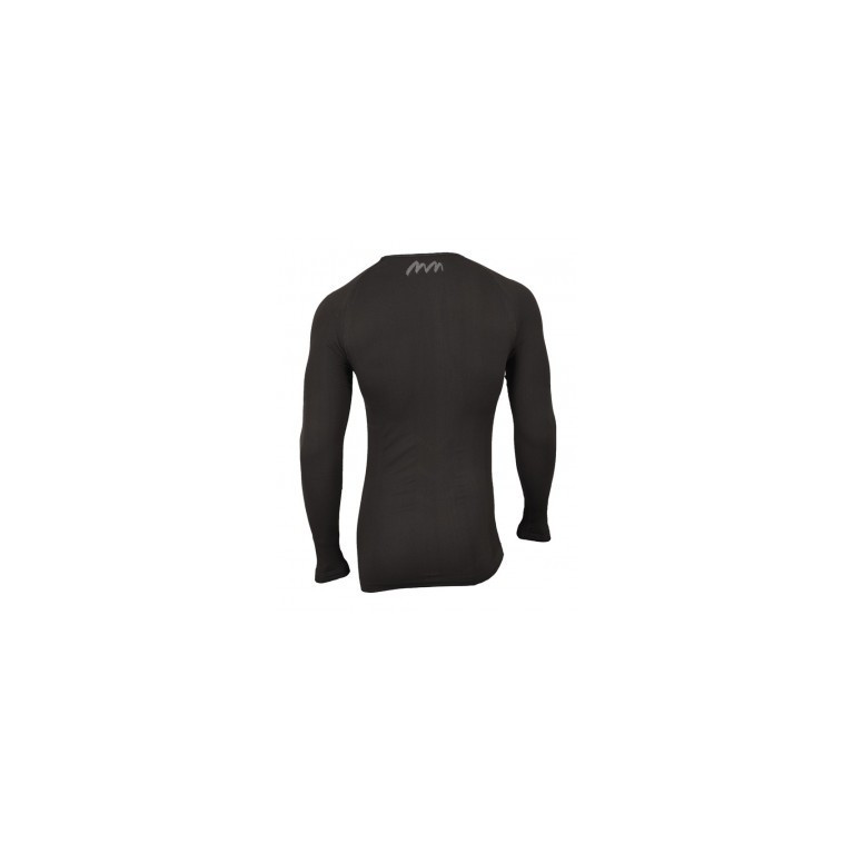 TEE-SHIRT TECHNICAL M.LONGUES COL ROND NOIR - Taille S