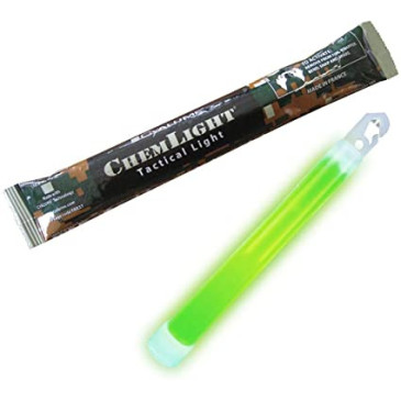 Bâton lumineux ChemLight® 15 cm - 12 heures vert