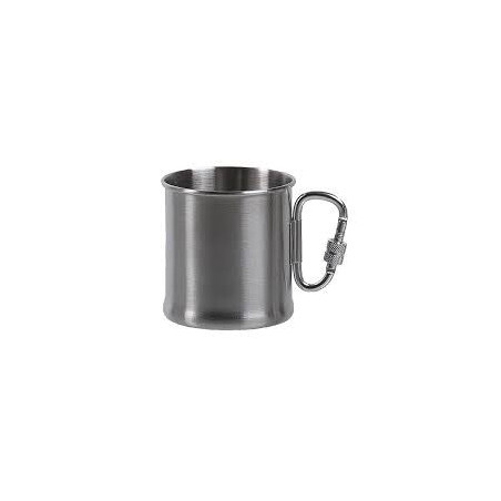 GOBELET MOUSQUETON S/STEEL 250ML