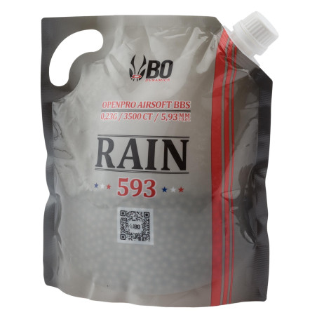 Billes BO RAIN 595 BIO - 3500 rds - 0,25g