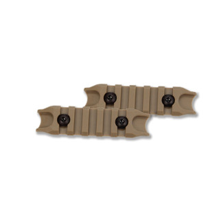 Kit de 2 rails aluminium M-Lok 5 slots