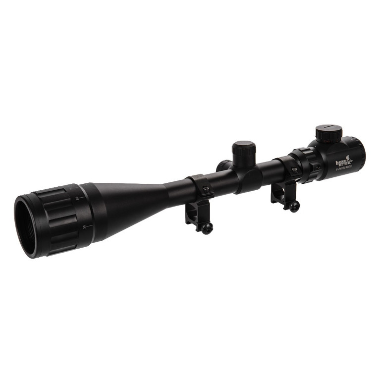 Lunette 6-24x50 AOEG illuminée rouge et vert LANCER TACTICAL