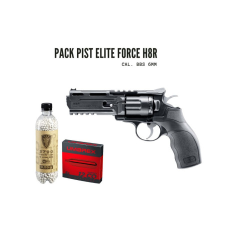 RÉPLIQUE REVOLVER CO2 ELITE FORCE H8R 1,0J