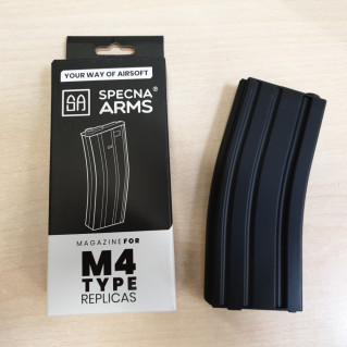 CHARGEUR AEG 120 CPS M4 NOIR SPECNA ARMS
