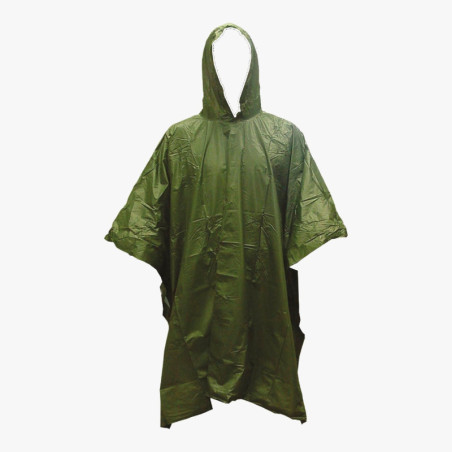 PONCHO MULTI-USAGES, OLIVE