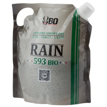 Billes BO RAIN 595 BIO - 3500 rds - 0,25g