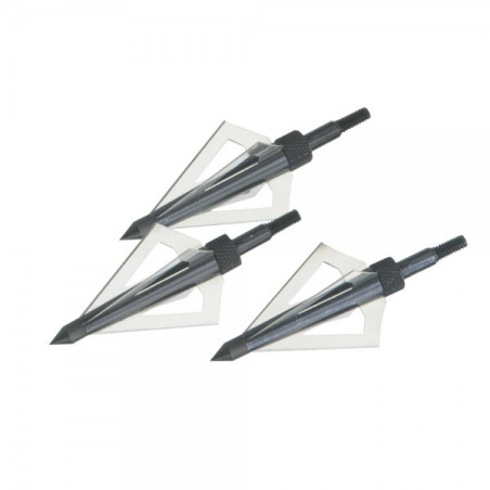 Pointe chasse pour flèche 4 lames x3