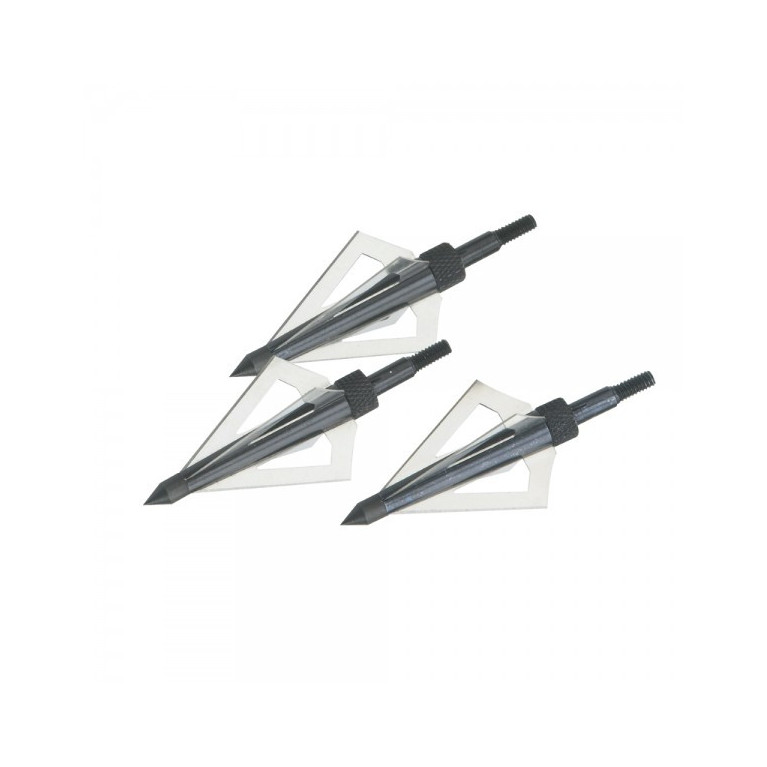 Pointe chasse pour flèche 4 lames x3