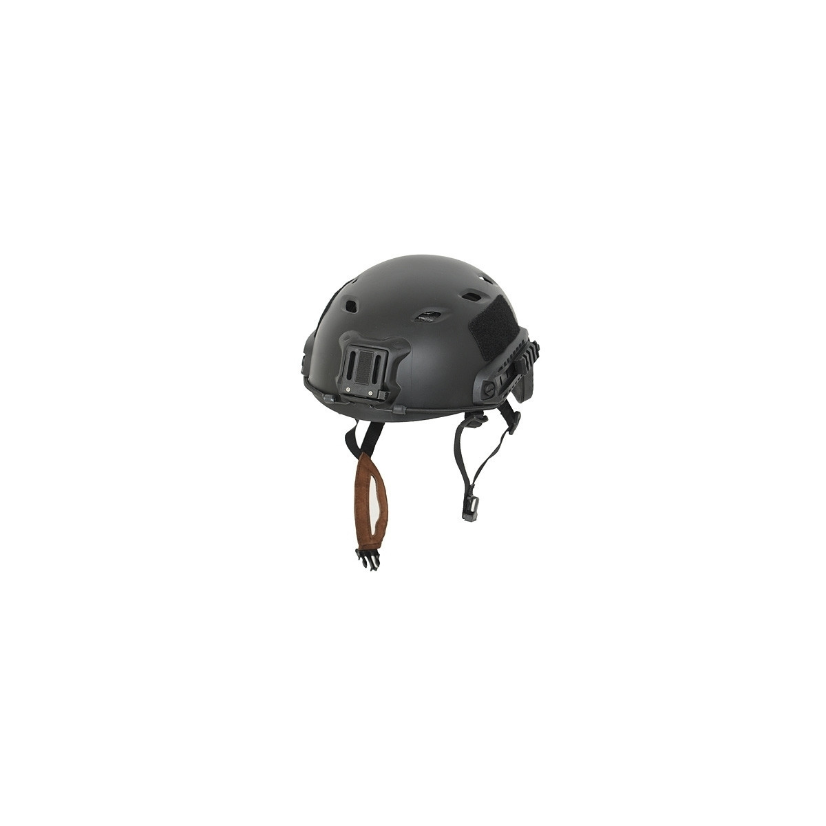 Casque Airsoft Tactique Fast PJ – Avec Masque à Maille Acier Et Lunettes De Protection, Oreilles Pliables