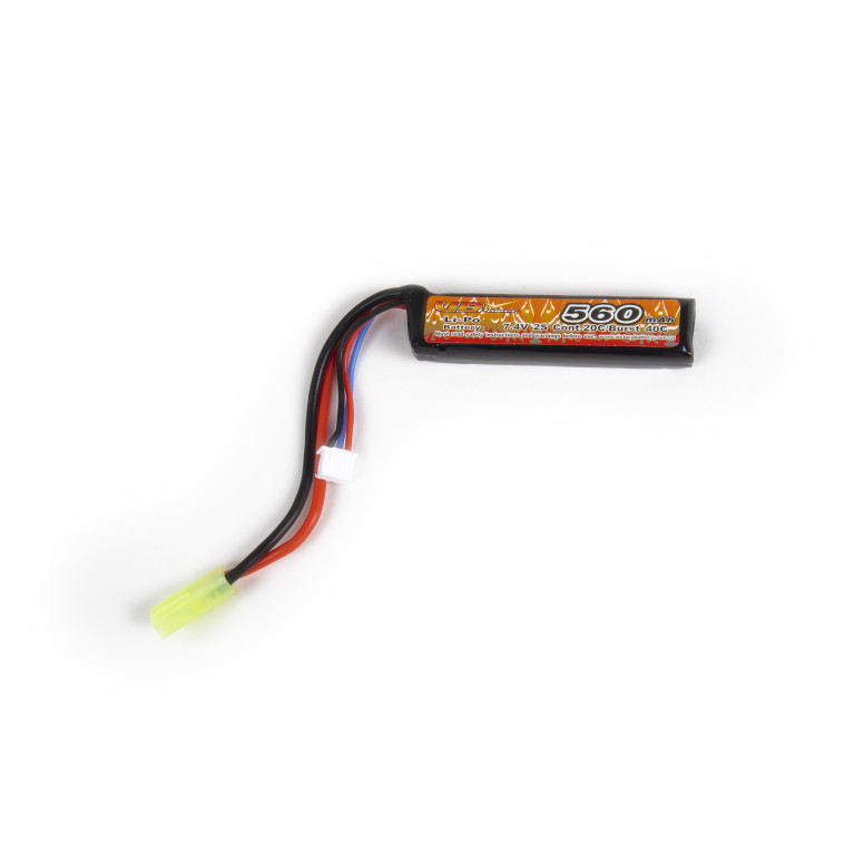 BATTERIE LI-PO 7.4V 560MAH 1 STICK