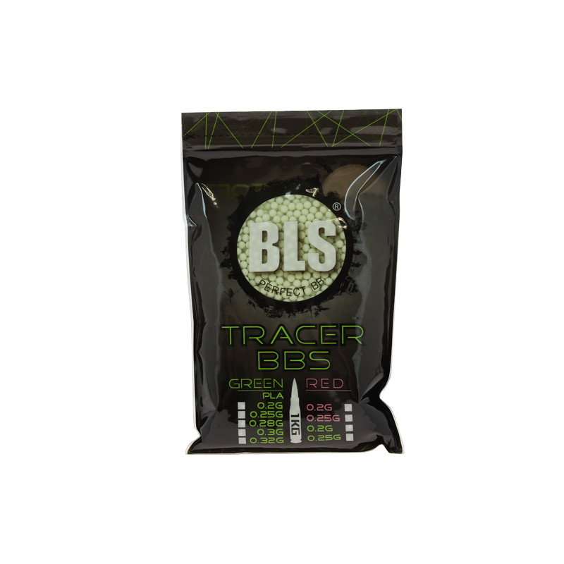 BLS Billes traçantes airsoft 0,25 g