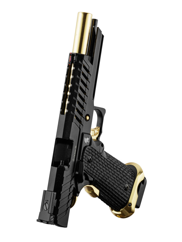 Pistolet LTX6 Black/Gold Lancer Tactical