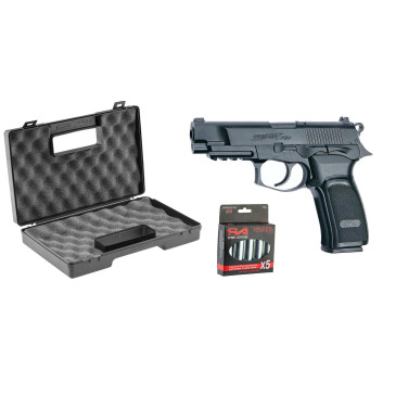 Pack Bersa- CO2 + mallette ABS + 5 CO2