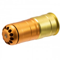 Grenade 40mm à gaz 120 BB's Or/Orange