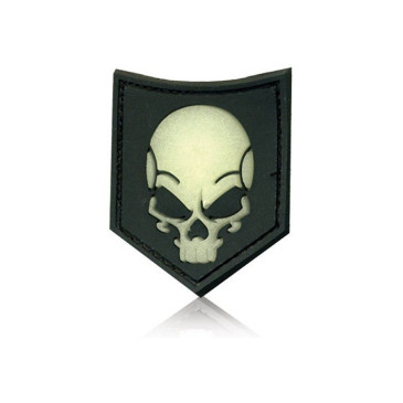 SOF Skull patch pvc Glow in the dark