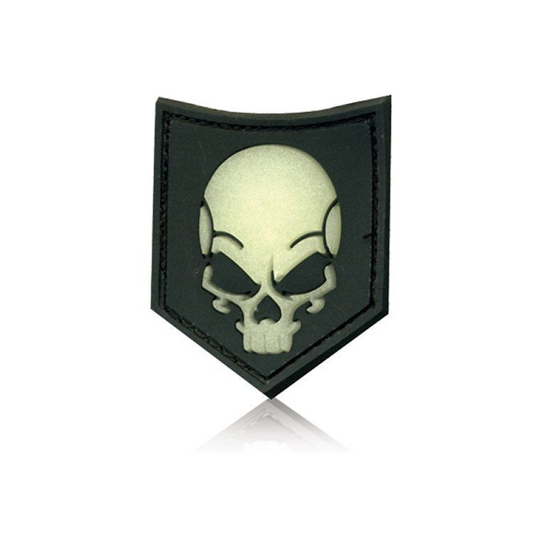 SOF Skull patch pvc Glow in the dark