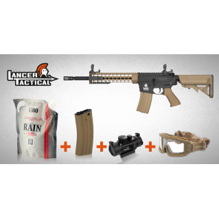 Pack AEG LT-12K GEN2 M4 Keymod 1j Dual Ton