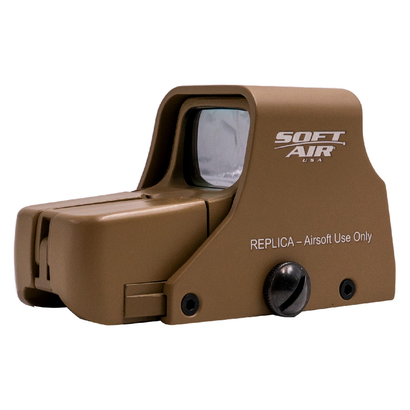 SoftAir Compact CQB Tactical Red Dot Sight Scope TAN