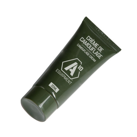 Tube de crème de camouflage vert olive