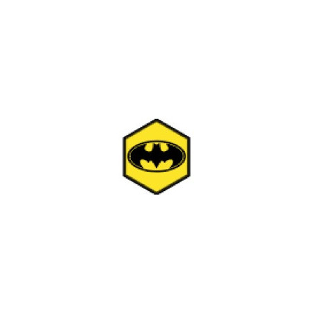 PATCH BATMAN JAUNE