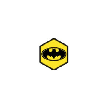 PATCH BATMAN JAUNE