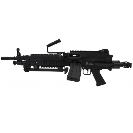FN M249 PARA Black AEG Electronic Trigger Nylon Fibre 6mm  1,4J