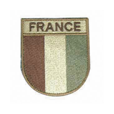 Ecusson de bras France Désert