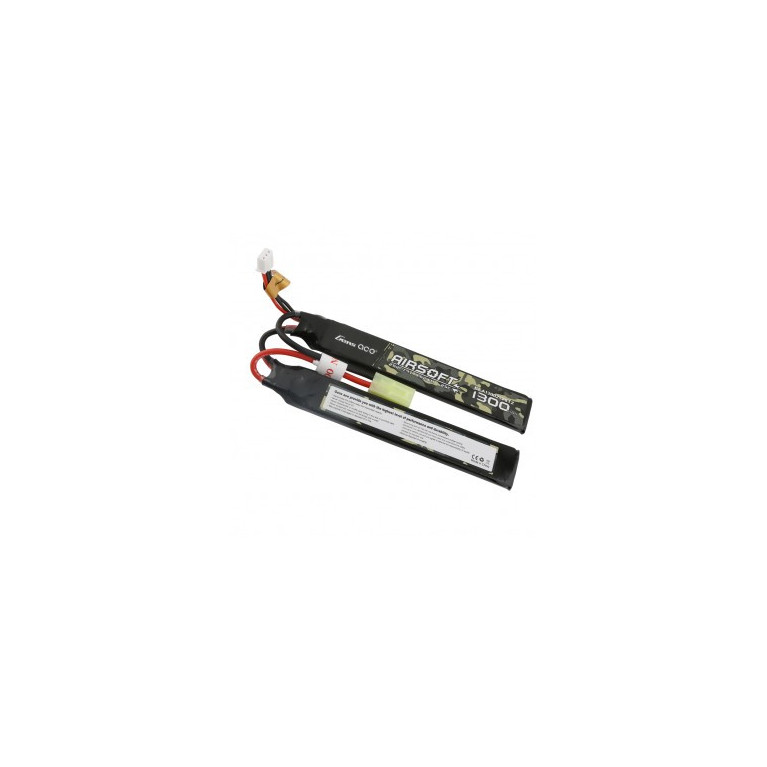Batterie Lipo 2S 7.4V 1300mAh 25C 2 sticks Genspow Batterie Lipo 2S 7.4V 1300mAh 25C 2 sticks Genspow