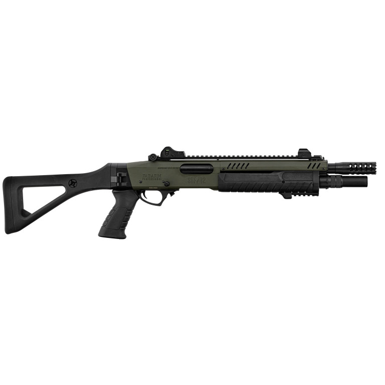 Réplique fusil à pompe FABARM STF12 Compact OD Gaz