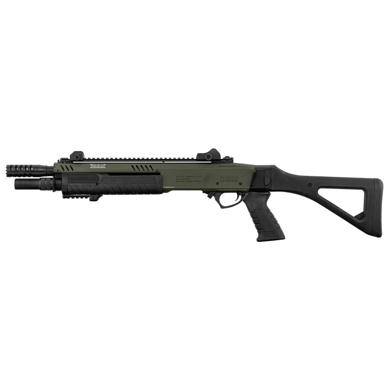 Réplique fusil à pompe FABARM STF12 Compact OD Gaz