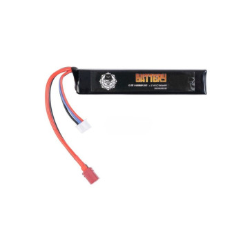 BATTERIE LIPO 11.1V 1100MAH 25C T-DEAN DUEL CODE