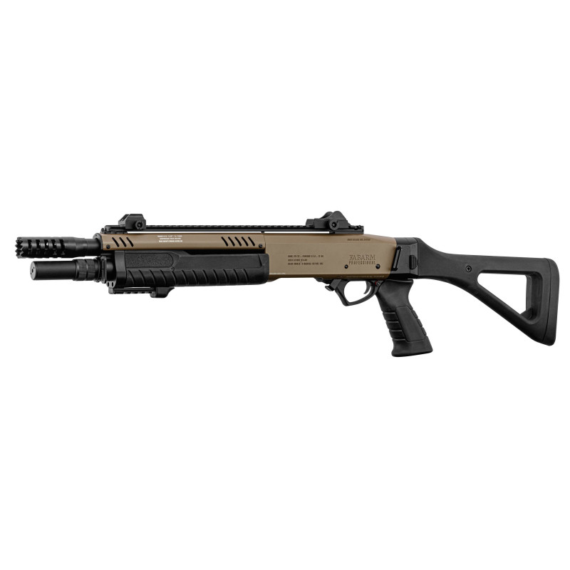 Réplique fusil à pompe FABARM STF12 Compact OD Gaz