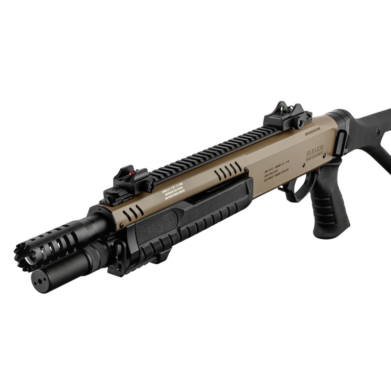 Réplique fusil à pompe FABARM STF12 Compact OD Gaz